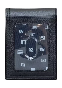 Discount 👏 Nautica Pebbled Two Tone Leather Front Pocket Wallet ✔️ -Cheap Nautica Store Belk 1016