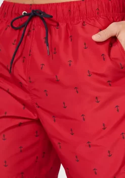 Promo 🎁 Nautica Anchor Print Swim Trunks ✔️ -Cheap Nautica Store Belk 1050