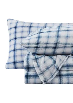 Cheapest 😀 Nautica Warm Me Up Plaid 4-Piece Fleece Sheet Set 😉 -Cheap Nautica Store Belk 1078