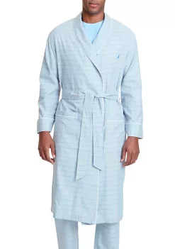 New π Nautica Herringbone Plaid Robe π§¨