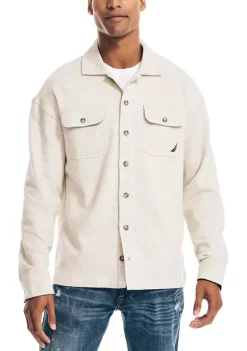 Budget ✨ Nautica Fleece Button Up 👚 Shirt 😉 -Cheap Nautica Store Belk 1108