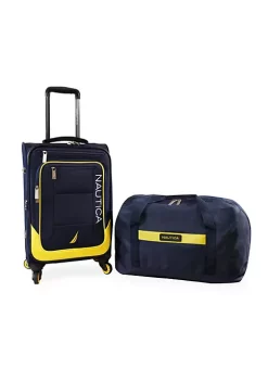 Outlet 🔔 NAUTICA PATHFINDER 2PC SOFTSIDE SET ✔️