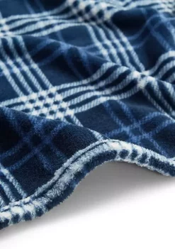 Cheapest 👏 Nautica Gillbrooke Plush Blanket 💯 -Cheap Nautica Store Belk 1188
