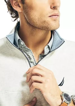 Best Sale 💯 Nautica J-Class 1/4 Zip Fleece Sweater 🎁 -Cheap Nautica Store Belk 12