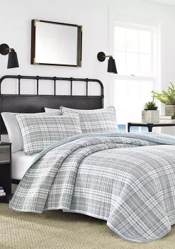 Top 10 π Nautica Millbrook Plaid Quilt Set β