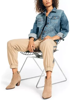 Hot Sale 👍 Nautica 👩 Women's Sustainably Crafted Utility Joggers 🛒 -Cheap Nautica Store Belk 1230