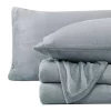 New 🧨 Nautica Hadlock Solid 3-Piece Fleece Sheet Set 🌟