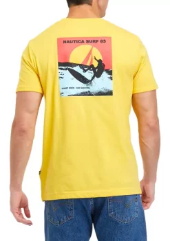 Best Sale 🎉 Nautica Sustainably Crafted Surf 83 Graphic T-Shirt ⌛