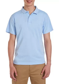 Best Sale 💯 Nautica Short Sleeve Performance Polo T-Shirt ⭐ -Cheap Nautica Store Belk 1401