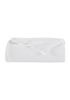 Flash Sale π Nautica Ripple Cove White Cotton Blanket π