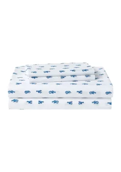 Flash Sale 🎁 Nautica Cloyster 4-Piece Percale Cotton Sheet Set ⌛ -Cheap Nautica Store Belk 1438