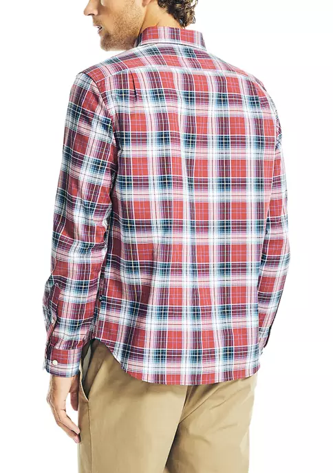 Outlet π Nautica Plaid Poplin π Shirt π 2 Outlet π Nautica Plaid Poplin π Shirt π - Image 2