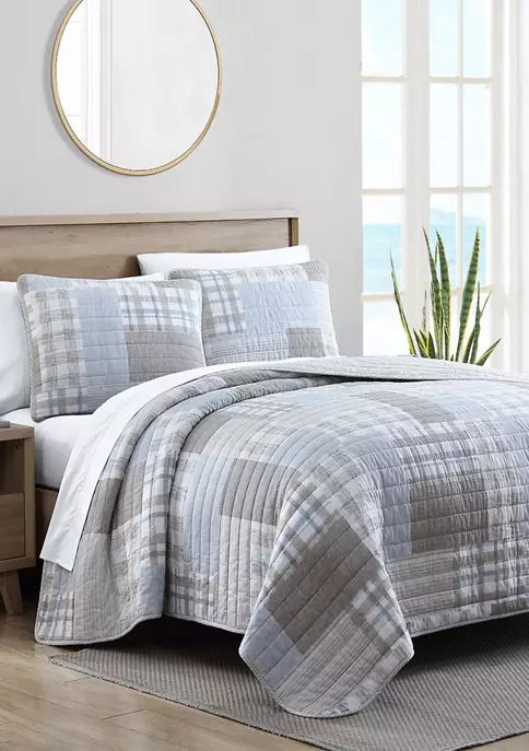 Best reviews of 𧨠Nautica Clement 3-Piece Plaid Cotton Quilt Set β 8 Best reviews of 𧨠Nautica Clement 3-Piece Plaid Cotton Quilt Set β - Image 8