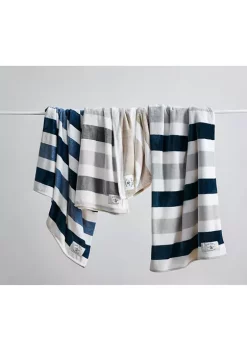 Buy 🛒 Nautica Awning Stripe 1-Piece Ultra Soft Plush Throw Blanket ⌛ -Cheap Nautica Store Belk 1486