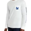 Buy ❤️ Nautica Sustainably Crafted Graphic Long Sleeve Pocket T-Shirt 🎁