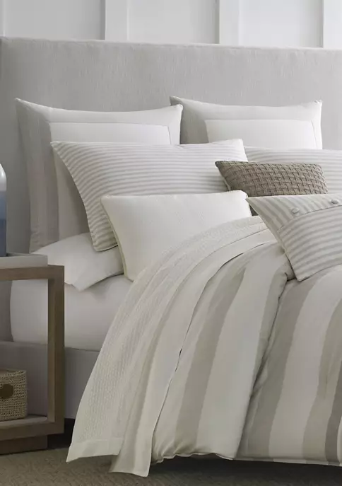 Cheapest π Nautica Saybrook Beige Cotton Duvet Cover Set β 2 Cheapest π Nautica Saybrook Beige Cotton Duvet Cover Set β - Image 2
