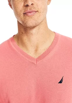 Promo ⌛ Nautica Navtech V-Neck Sweater 🔥 -Cheap Nautica Store Belk 1546