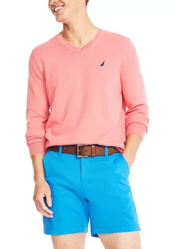 Promo ⌛ Nautica Navtech V-Neck Sweater 🔥 -Cheap Nautica Store Belk 1551