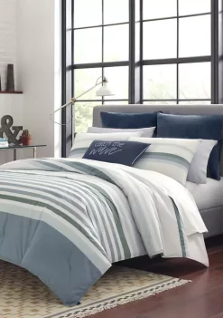 Best reviews of 🧨 Nautica Lansier Gray Cotton Duvet Cover Set 🌟