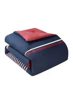 New 🥰 Nautica Mineola 5-Piece Cotton Comforter Bonus Set ⭐ -Cheap Nautica Store Belk 1563