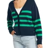 Hot Sale 🤩 Nautica 👩 Women's Striped Cardigan 😉