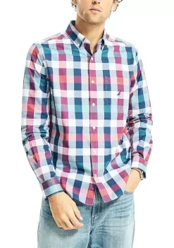Cheap π₯ Nautica Plaid Poplin π Shirt π