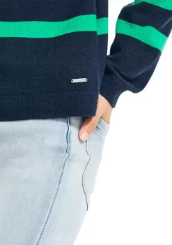 Hot Sale 🤩 Nautica 👩 Women's Striped Cardigan 😉 -Cheap Nautica Store Belk 165