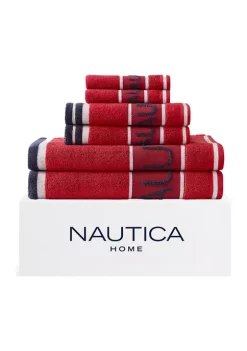 Deals 😍 Nautica Radar 6-Piece Cotton Towel Set 🌟