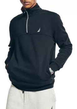 Best Sale 💯 Nautica J-Class 1/4 Zip Fleece Sweater 🎁 -Cheap Nautica Store Belk 17
