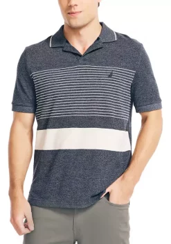 Best deal π Nautica Sustainably Crafted Classic Fit Chest Stripe Polo π Shirt π