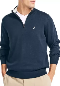 Hot Sale 🔥 Nautica Navtech Quarter Zip Sweater 🛒
