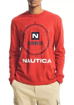 New π Nautica Sustainably Crafted Graphic Long Sleeve T-Shirt π 8 New π Nautica Sustainably Crafted Graphic Long Sleeve T-Shirt π -Cheap Nautica Store Belk 1821