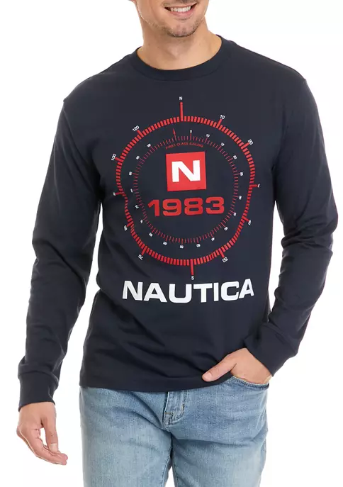 New π Nautica Sustainably Crafted Graphic Long Sleeve T-Shirt π 5 New π Nautica Sustainably Crafted Graphic Long Sleeve T-Shirt π - Image 5