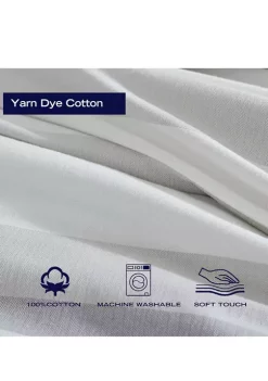 Promo 🔥 Nautica Fairwater 3-Piece Cotton Comforter Set 🎁 -Cheap Nautica Store Belk 1950