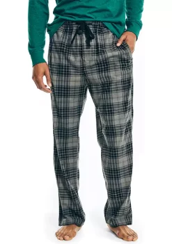 New ⌛ Nautica Sustainably Crafted Plaid Fleece Sleep Pants 👏 -Cheap Nautica Store Belk 196