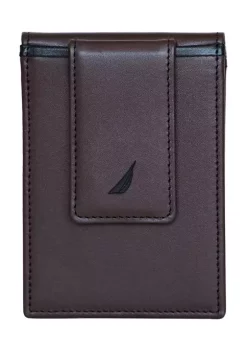 Best reviews of 😍 Nautica Pop Color Leather Front Pocket Wallet ❤️ -Cheap Nautica Store Belk 1969