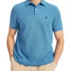 Flash Sale 🔔 Nautica Sustainably Crafted Classic Fit Performance Deck Polo 👚 Shirt 🤩