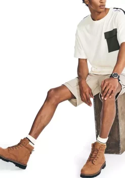 Deals 👍 Nautica Mixed Media Pocket T-Shirt 🔥 -Cheap Nautica Store Belk 2026