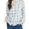 Cheapest ✔️ Nautica 👩 Women's Plaid Long Sleeve 👚 Shirt 🔥