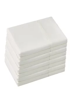 Promo 👍 Nautica Kooltex Performance Solid 8-Piece Twill Standard Pillowcase Set 🧨 -Cheap Nautica Store Belk 2072