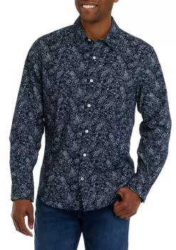 Best reviews of ✔️ Nautica Printed Poplin 👚 Shirt 👍