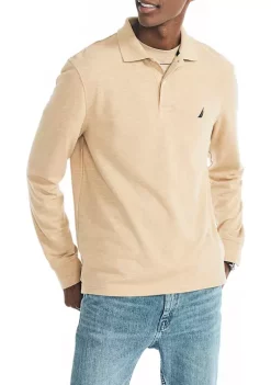Discount 🔔 Nautica Classic Fit Long-Sleeve Deck Polo 👚 Shirt 🌟 -Cheap Nautica Store Belk 211