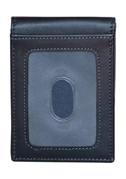 Outlet ✨ Nautica Pop Color Leather Front Pocket Wallet 🛒 -Cheap Nautica Store Belk 2136