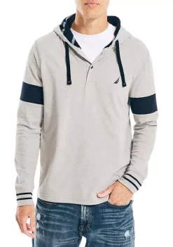 New ⌛ Nautica Sustainably Crafted Rugby Hoodie ❤️