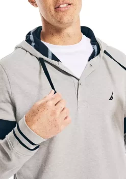 New ⌛ Nautica Sustainably Crafted Rugby Hoodie ❤️ -Cheap Nautica Store Belk 2259