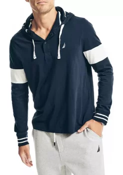 New ⌛ Nautica Sustainably Crafted Rugby Hoodie ❤️ -Cheap Nautica Store Belk 2261