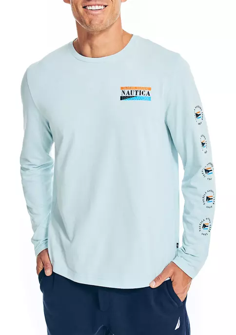 Cheapest 𧨠Nautica Sustainably Crafted Long Sleeve Graphic T-Shirt π― 1 Cheapest 𧨠Nautica Sustainably Crafted Long Sleeve Graphic T-Shirt π―