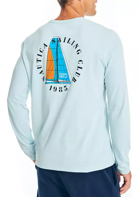 Cheapest 𧨠Nautica Sustainably Crafted Long Sleeve Graphic T-Shirt π― 2 Cheapest 𧨠Nautica Sustainably Crafted Long Sleeve Graphic T-Shirt π― - Image 2