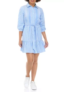 Coupon β Nautica π© Women's Striped Tiered π Shirt π Dress β¨