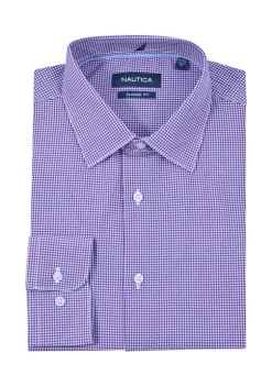 Wholesale 💯 Nautica Micro Plaid Print 👗 Dress 👚 Shirt ⭐